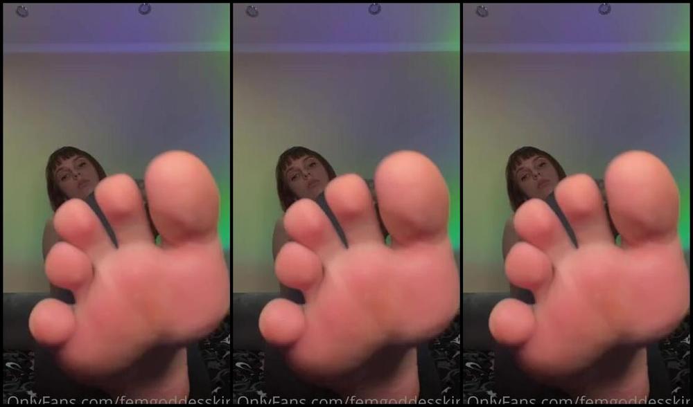 Femgoddesskira Onlyfans Slave My Feet Need To Be Licked 4