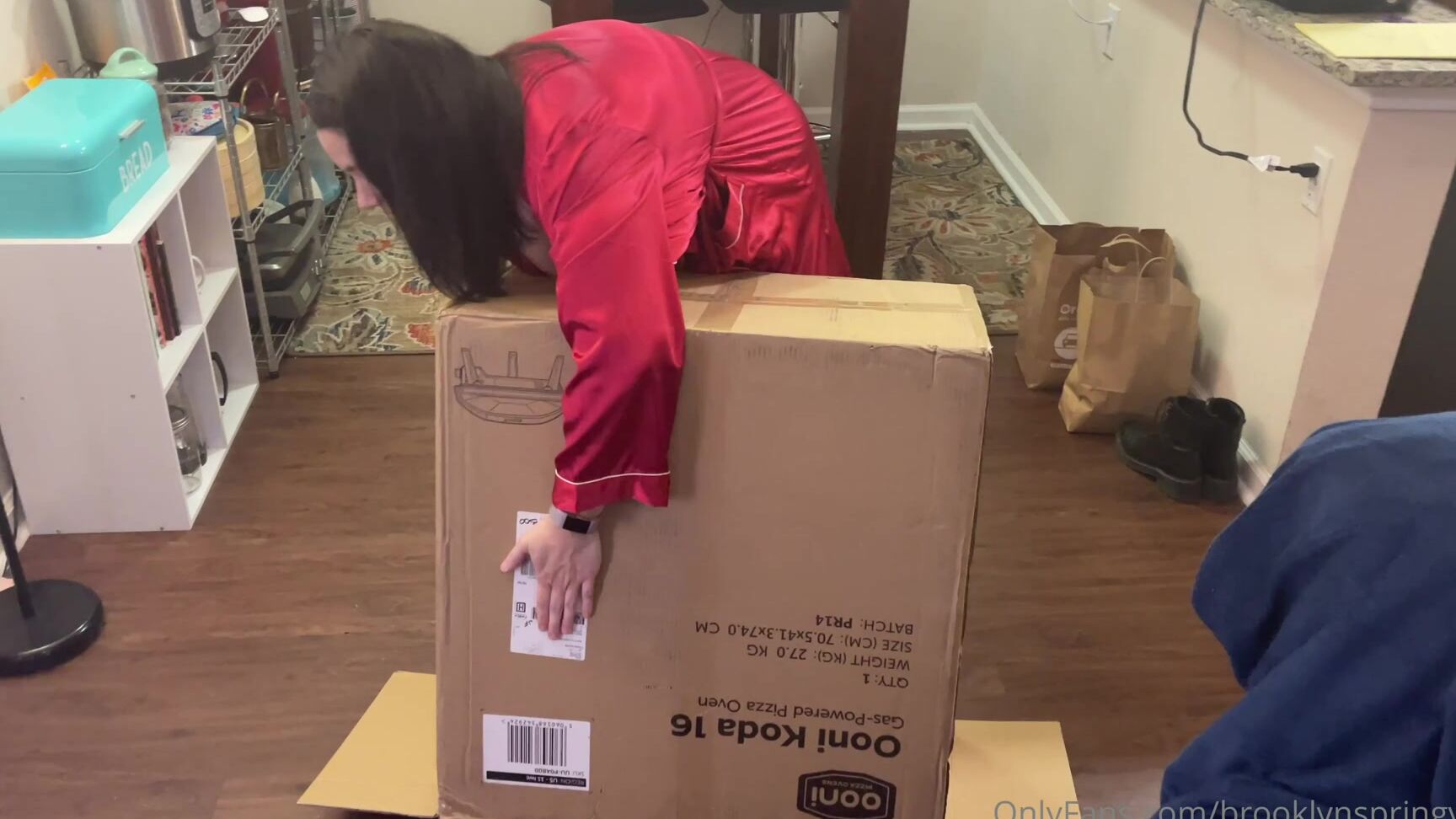 Brooklynspringvalley Omg I Got A Pizza Oven Unboxing Video