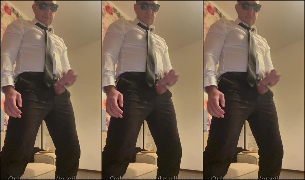 Bradknightxxx Suited Up And Jerking For A Lucky Fan Get Your Own Custom Today