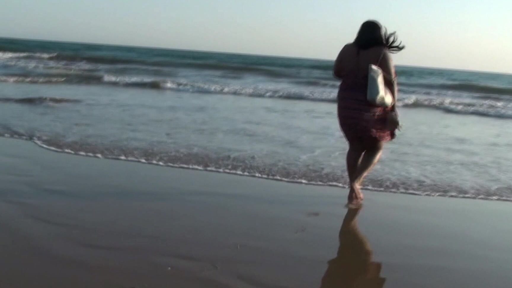 Bbw Bustycookie Bbw Beach Feet Part Wet Sand