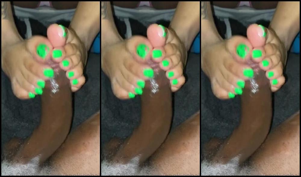 Cookieebabi Onlyfans My Toes Always Feel Powerful Milking Dick