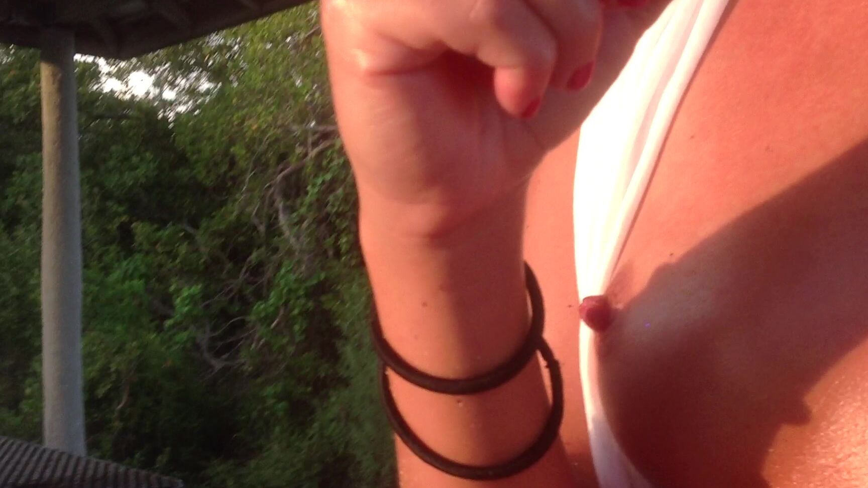 Glamortica Public Gagging And Pussy Tooling