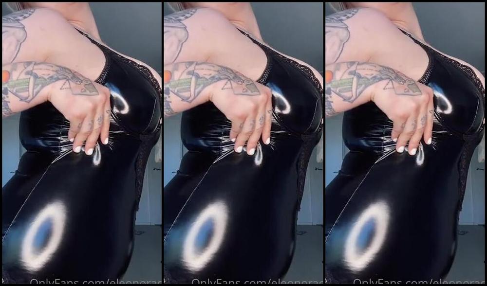 Eleonoraof Onlyfans Pvc Dresses Try On Haulp