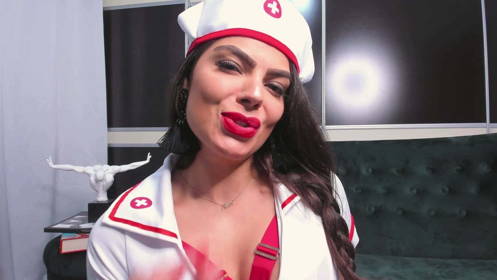 Goddess Domdeluxury 2020-01-19 Horny and powerful sexy nurse humiliates small dick to orgasm - 26 OnlyFans