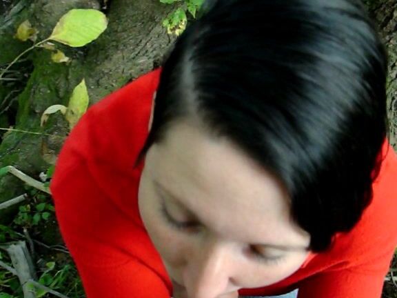 BBW, Cum Swallowers, Hot Wives, MILF, Outdoor Public Blowjobs xtinamilf blow job in the woods pov ManyVids