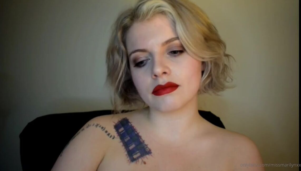 Miss Marilyn Nicknamed Missmarilynxx Onlyfans Confessions Of A Filthy Femdom