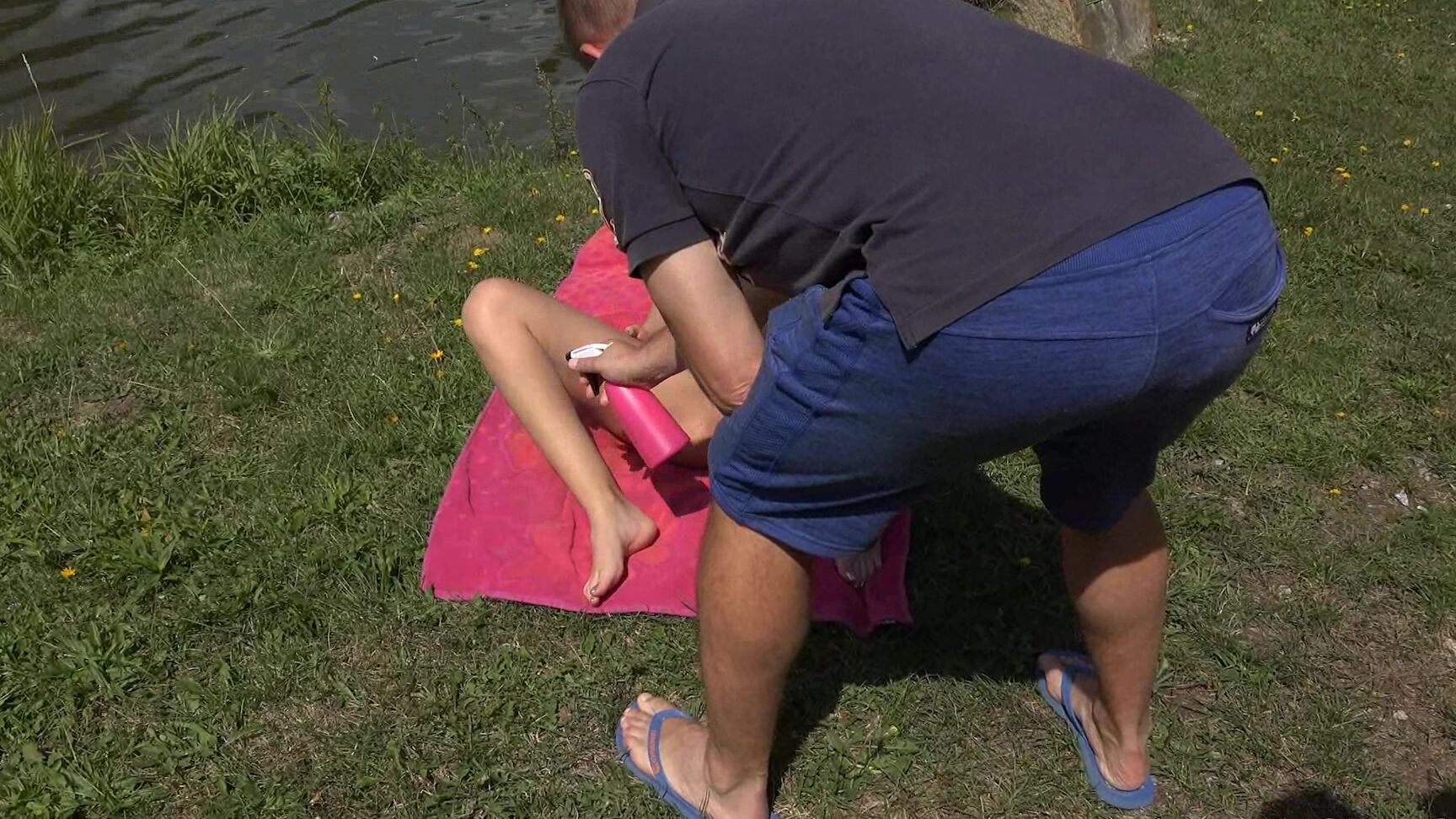 "Eyla Moore" Shaved, Posing, Solo, Outdoor, Close Up, Photoshoot Eyla Moore SiteRip