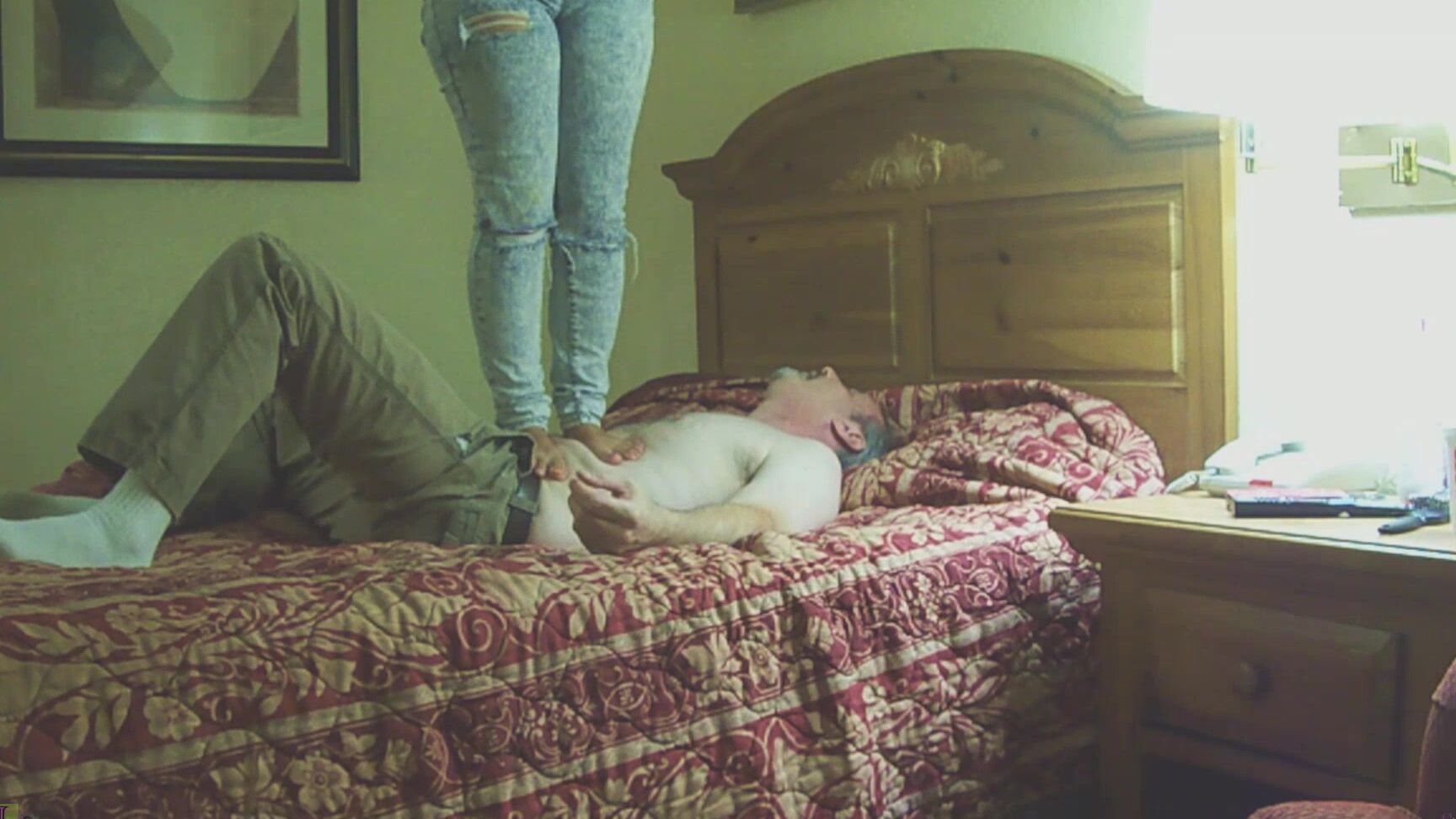 Trampling, Stomping, Feet, Jumping, Asian jayla inc trampling the cheater ManyVids