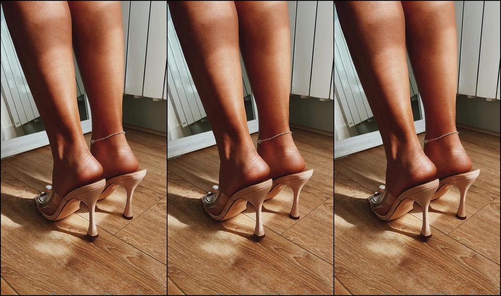 Underswaysfeet Full Video Available Dangling Barefoot Shoesplay Good Viewing