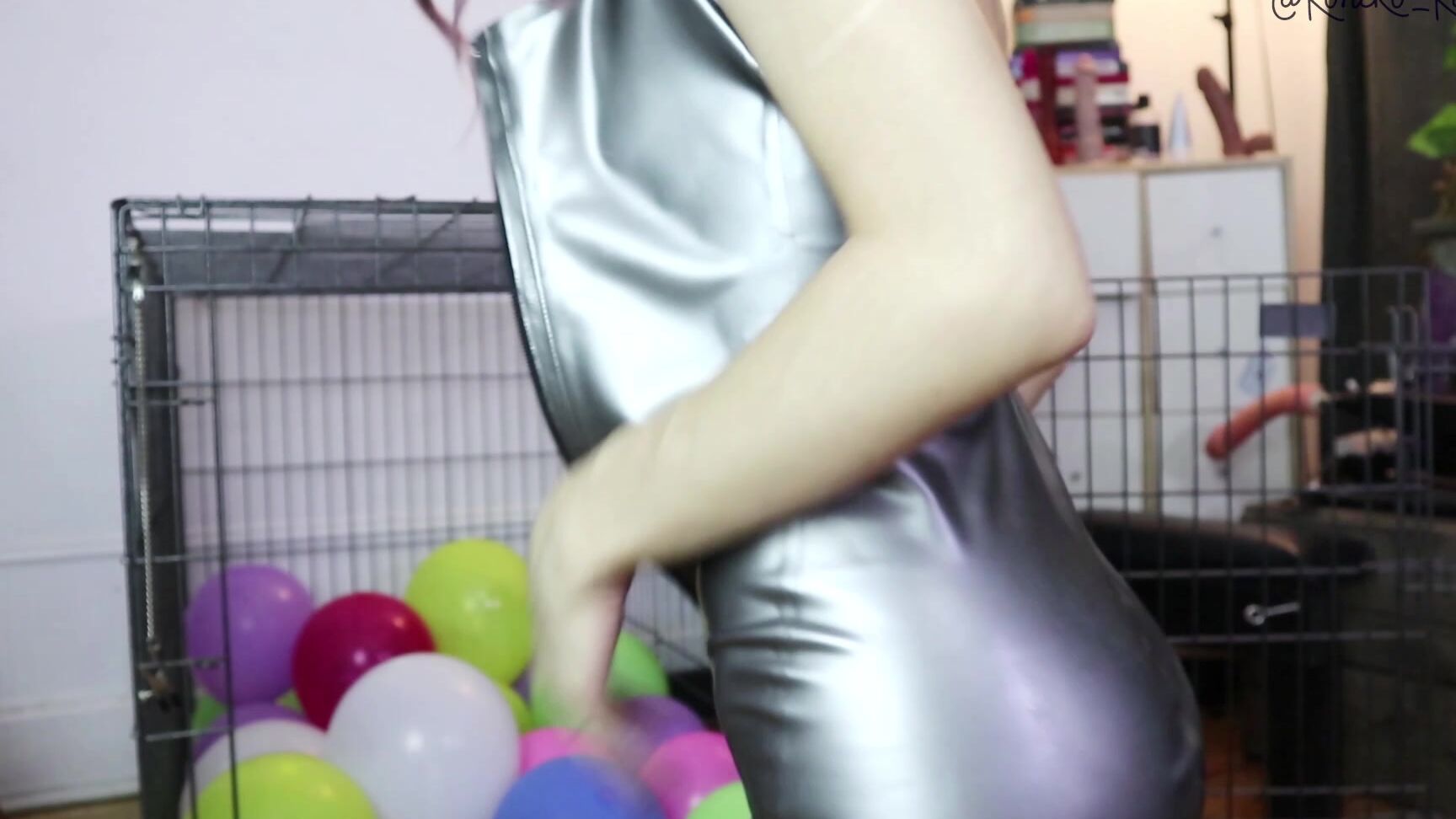 Balloons,Balloons B2P,Fetish,Latex,Strip Tease koneko katana koko pop latex looner cosplay ManyVids