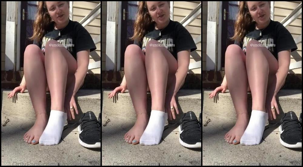 Goddess Flower Nicknamed Smokinflowers Foot Fetish 02 25 2023 Onlyfans Video I Know How Much My Sweaty Gym Feet Turn You On So I Thought Id Yqb
