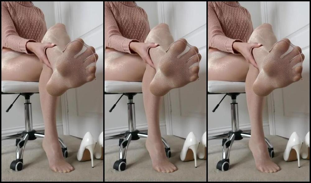 The Legs Next Door Nicknamed The Legs Next Door Onlyfans The Final Showcase Of My Pink Shimmer Nylons Plenty Of Close Ups For You Sole Lovers And