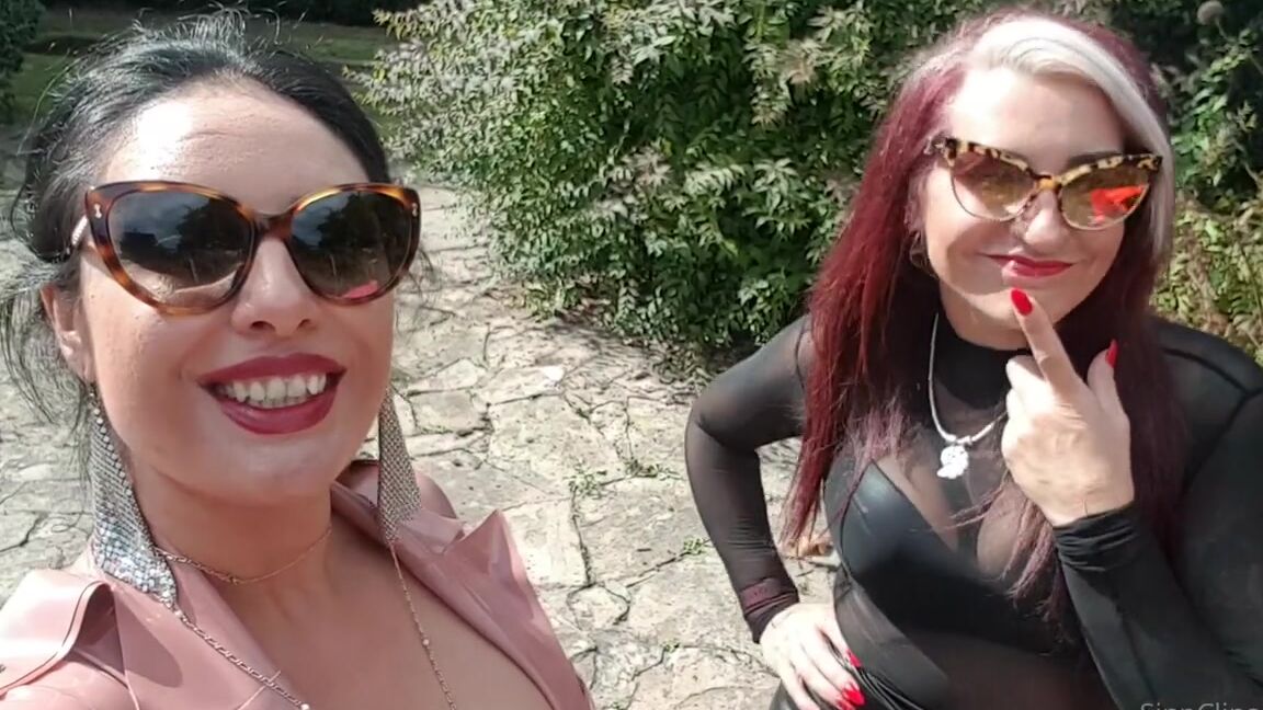 Houseofsinn Onlyfans Behindthescenes With Avavonmedisin At The Femdom Retreat 2018 We Were About To Do Some Play With