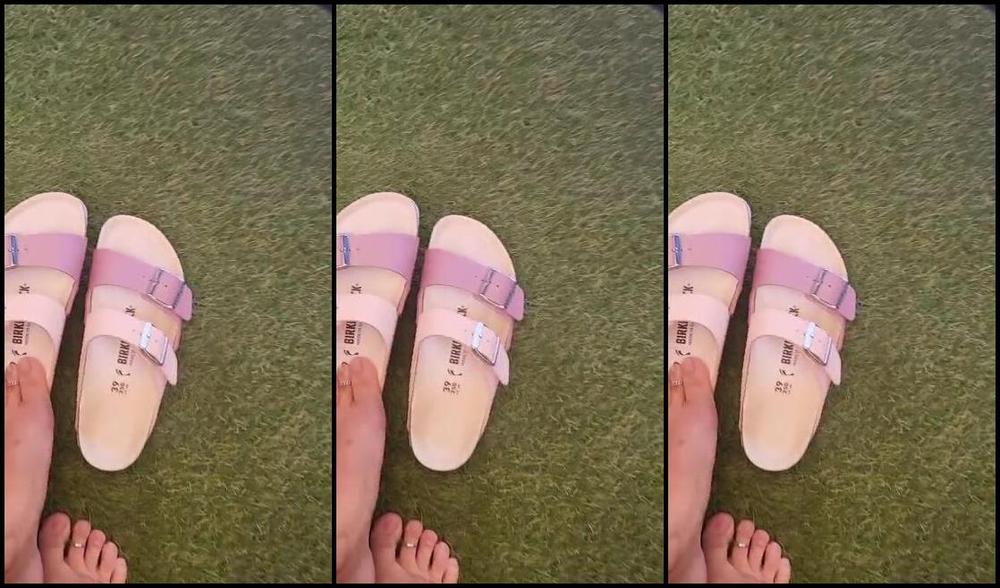 Goddess Nicole Aka Nicolesgoddesssoles Foot Fetish 08 17 2023 Onlyfans Video I Never Thought I Would Buy A Pair Of Birkenstocks But I Did Lol