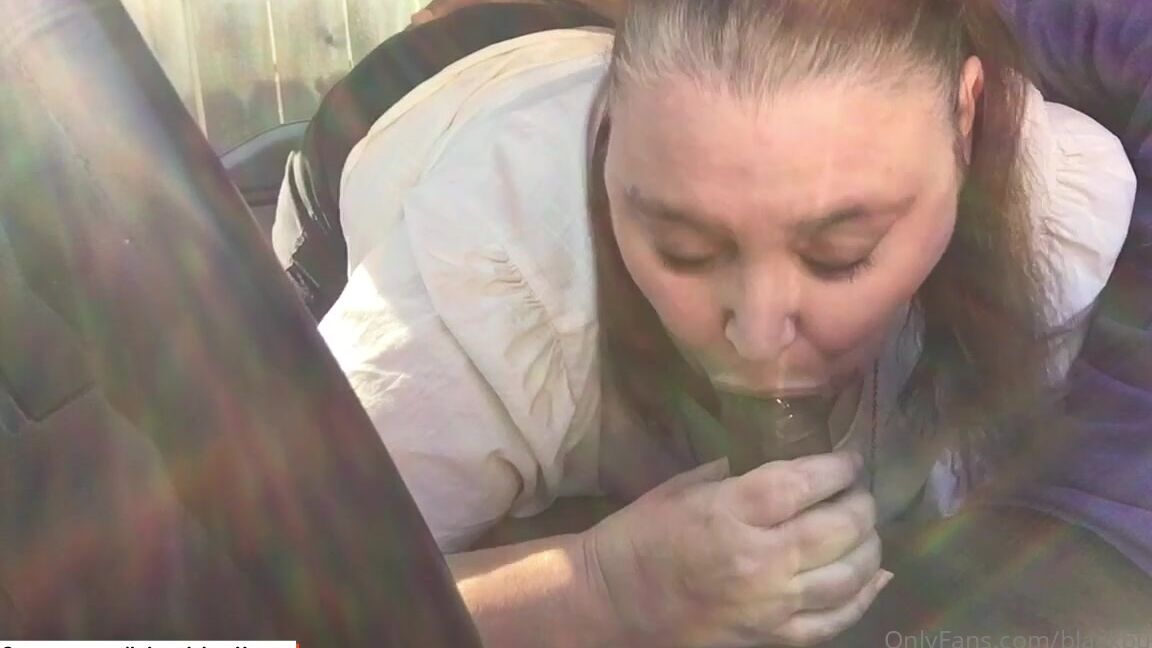 Blackbullxxx The Lunchtime Blowjob Queen Needed Some Hot Sticky Cum Down Her Throat For Lunch She Come