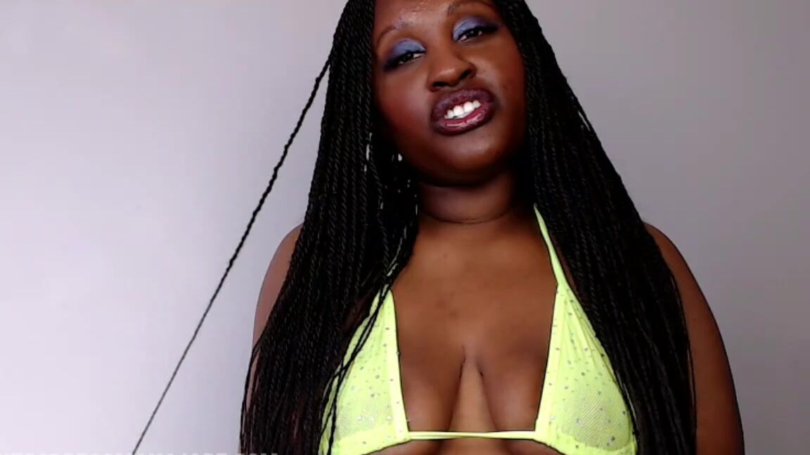 "UnfriendlyBlckHottie" arrogant woman, ebony female domination, humiliation, mind fuck, verbal hardcore humiliation Taunting The incel Some More manyvids
