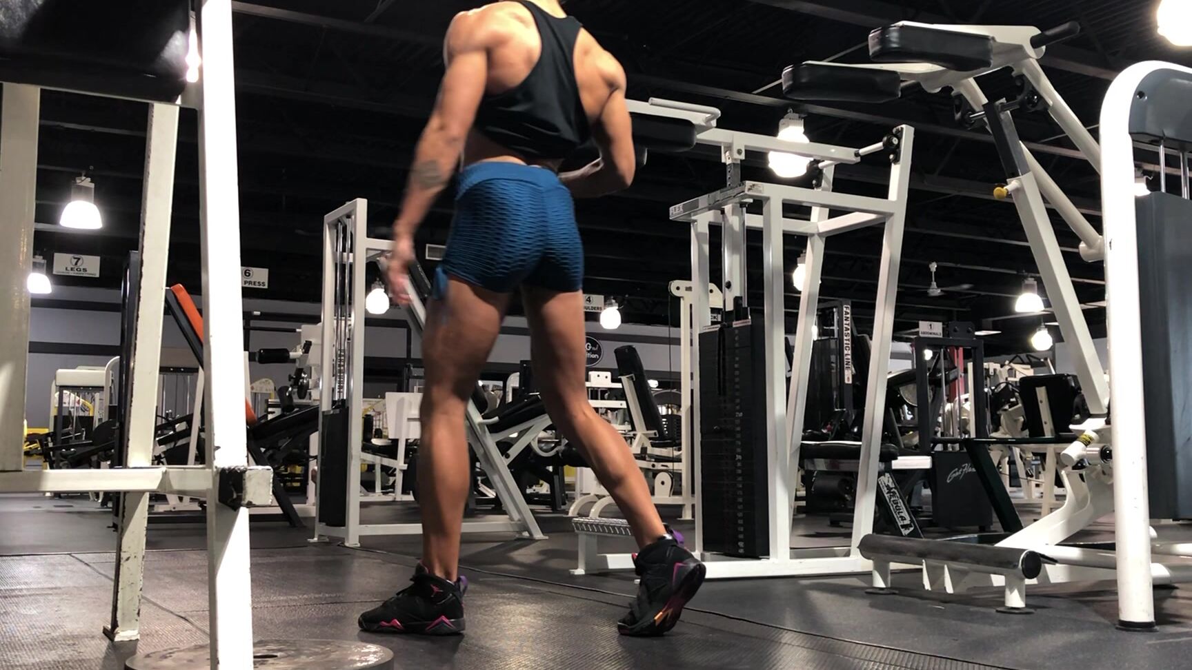 Lexa Stahl 80738424 11 04 2019 Some Shredded Gym Posing From July