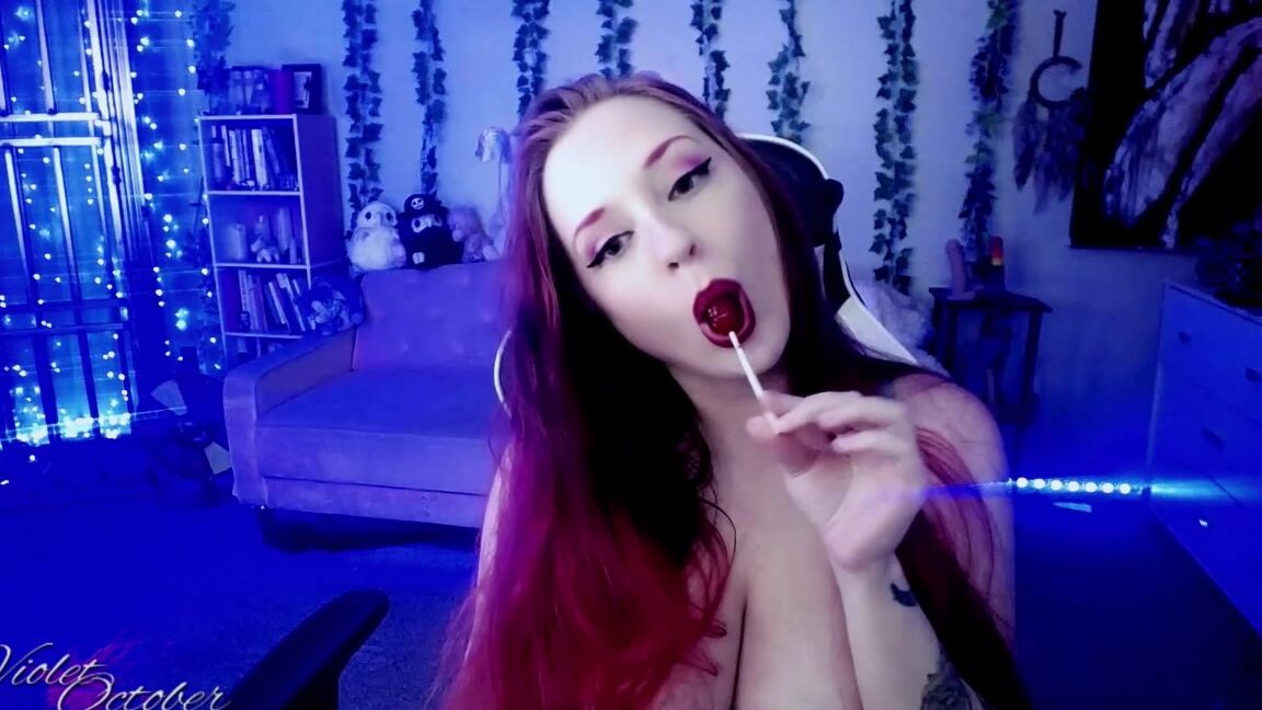 "VioletOctober" cbt, cei, femdom, joi games, redhead A Very Evil JOI CBT and CEI 720p manyvids