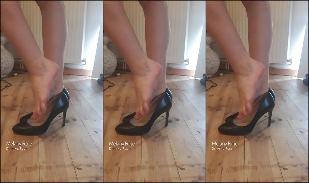 Melany Furie Dipping Feet