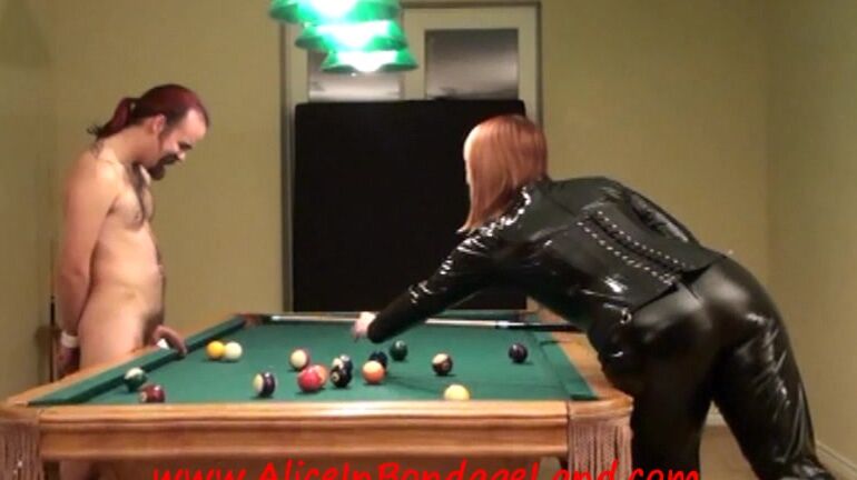 How to Win at Pool Part 1 Balls in the Side Pocket AliceInBondageLand AliceInBondageLand
