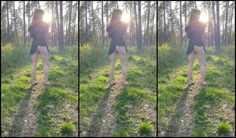 Goddess Aven Aka Aventurinex Onlyfans Come On A Sunset Walk With Me 1P