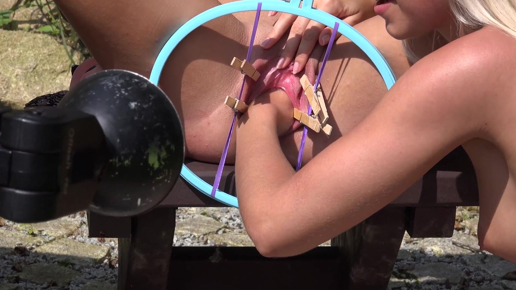 Fisting, Lesbian Eveline Dellai, Lola - Dreamt BTS ALSScan.com