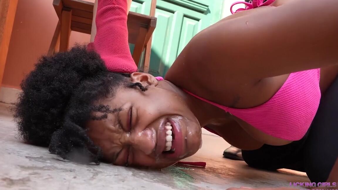 licking girls feet anita and maisa slobbery shower for a slave hd Clips4Sale