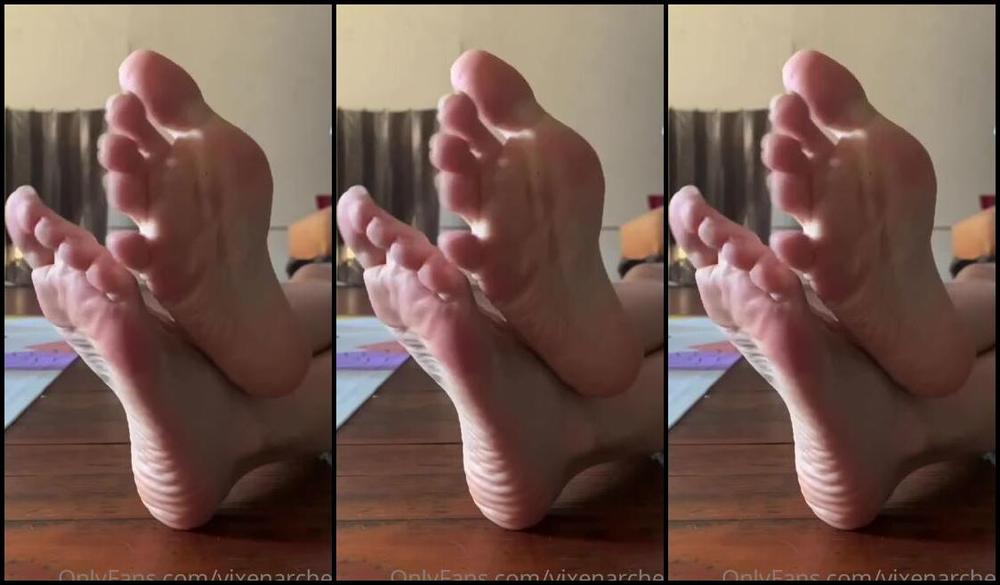 Vixenarches Onlyfans Soft Soles And Bare Toenails Joi