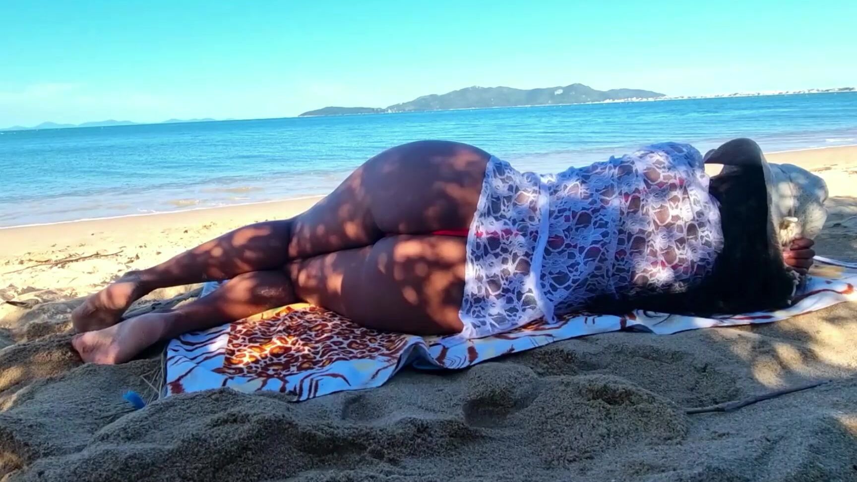 "K3X PRODUCTIONS" cameltoe, exhibitionism, microbikini, publicflashing, publicoutdoor SHEER MICRO SLING SHOT AT BEACH manyvids