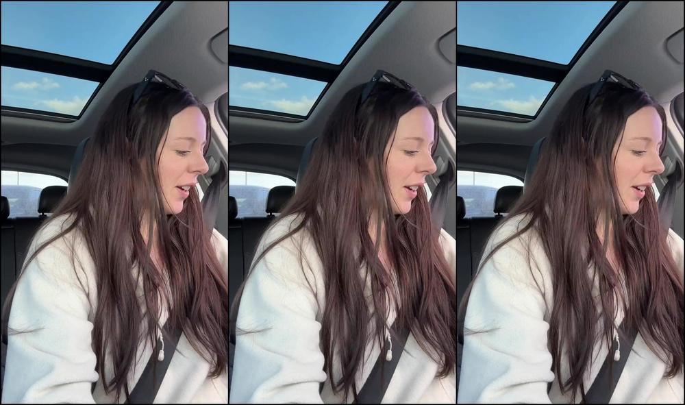 Nadia Foxx Wintery Tim Horton S Drive Thru Visit With My Pornhub Vibrator 65C402Df6Bc92