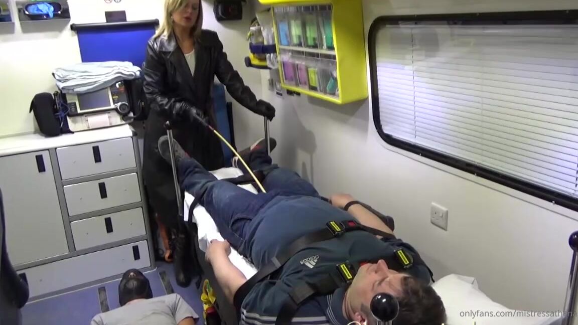 Mistress Athena Nicknamed Mistressathena Onlyfans It All Happens Inside This Ambulance