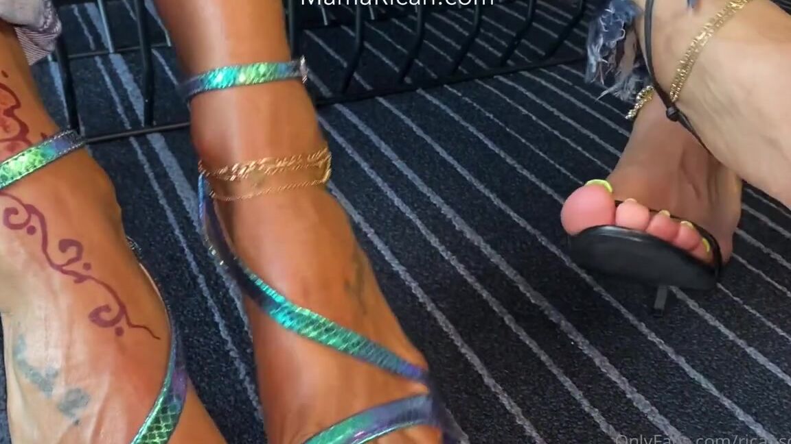 Mama Rican Aka Ricansoless Onlyfans I Love A Pair Of Strappy Heels They Always Make My Wrinkled Arches Look So Sexy Prettyfeetdontche