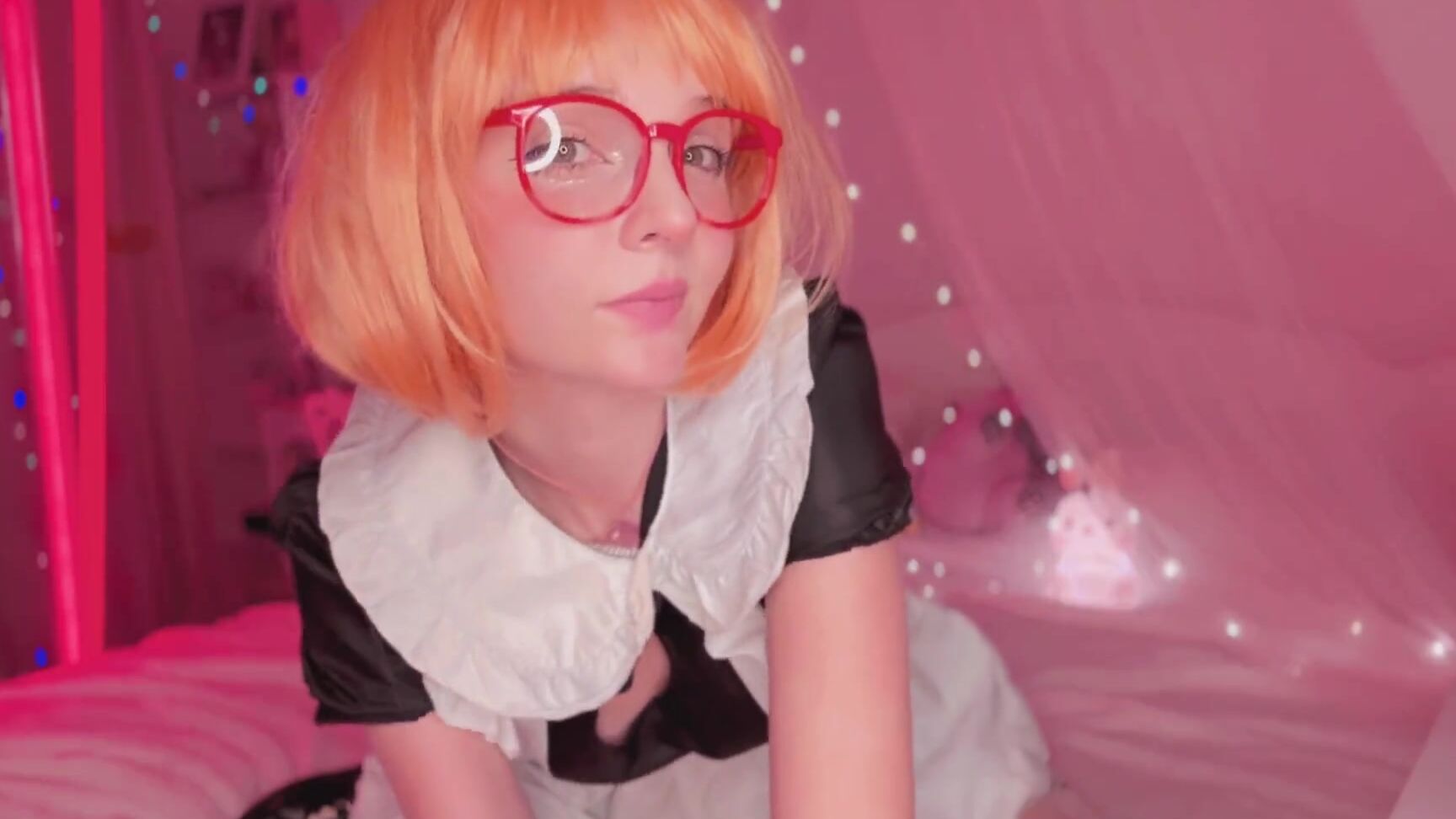 BabyDollDiana You`re looking under the Kuriyama Mirai skirt (maid cosplay) Pornhub