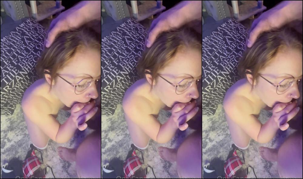 Sparkymarki Giving Head And Then Riding His Dick Until He