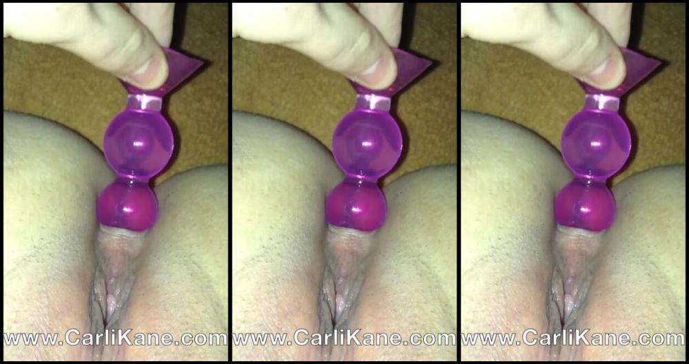 Anal Beads Buttplug Pushing in and Out, Closeups and different Angles_CarliKane PornHubPremium