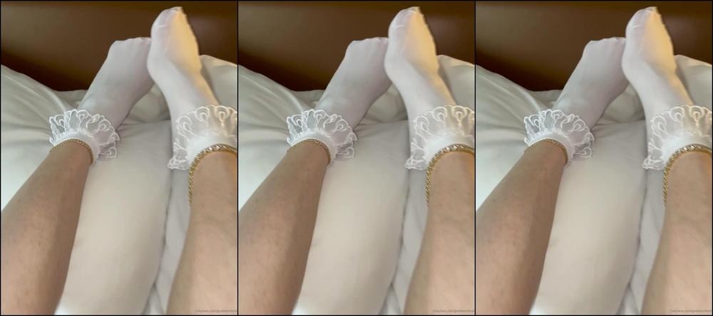 Goddessfendi 2827524460 04 04 2023 I Love Cute Lil Socks W Ruffles And How You Can See My Toes Through Them