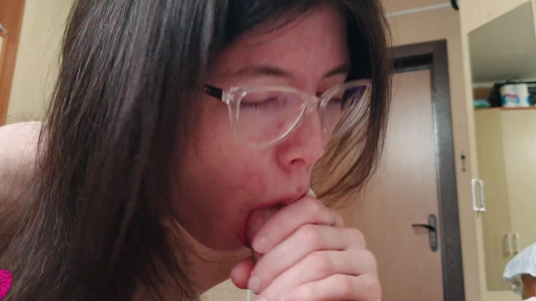 webtolove My skinny girl doesn't mind sucking my cock in the early morning to please me 4K Pornhub