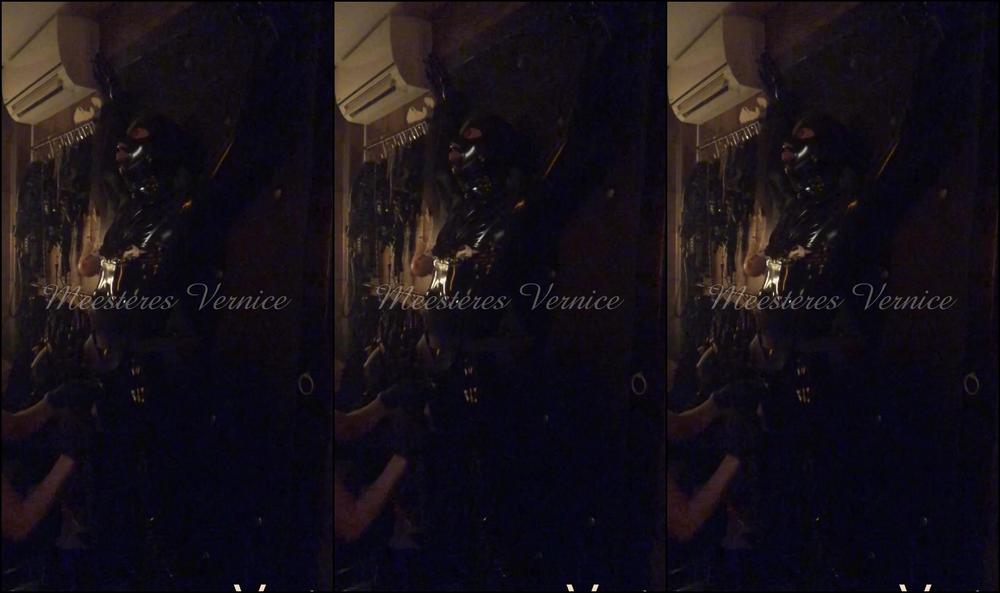 Mrs Vernice My Slave Tied Op To The Wall In Full