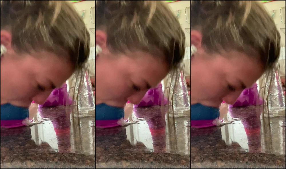 Athroatgoddess Good Morning Did Someone Order A Triple Dildo Throat Bang Everyone With R