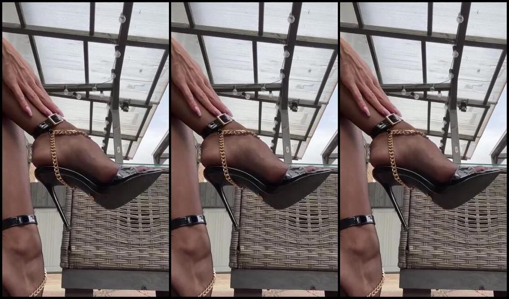 Heels Of Mine Nicknamed Heelsofmine 10 13 2023 Onlyfans Video These Nylons Are So Sheer That Barely Visiblehow Much Do You Love It