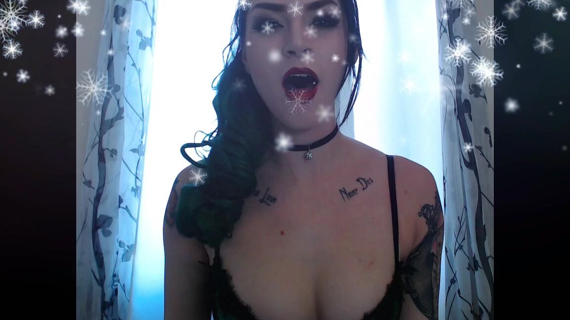 Cherry Buscemi Burping Xmas Video