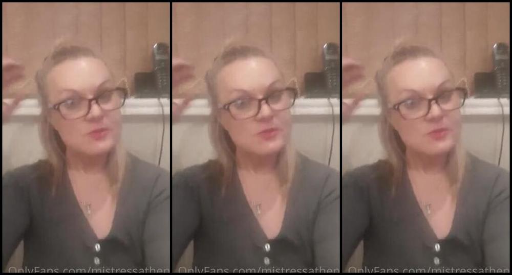 Mistress Athena Nicknamed Mistressathena Onlyfans Shout Out To My Tight Loving Bitch Thankyou