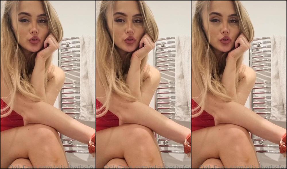 Elizabethsfeet Just Me Wishing You A Happy Valentines Day And Sucking My Dildo Imagining Its You