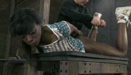 Bondage, BDSM, Hardcore, Domination Former Collegiate runner, bound, throated, eyes fucked into the back of her head, on screen tying SiteRip