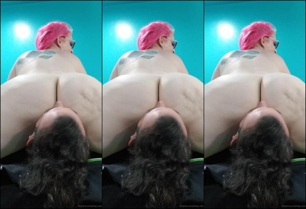 Pinkys Toes New Face Sitting Twerk On His Face With Tatteddaddyxxx
