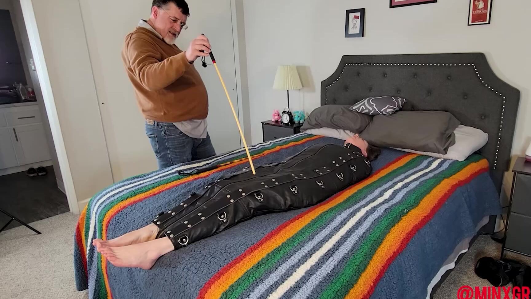 Minx Grrl, Spanking M F, Full HD, Minx Grrl's Fetish Corner MGFC Bastinado With Aftercare Clips4Sale