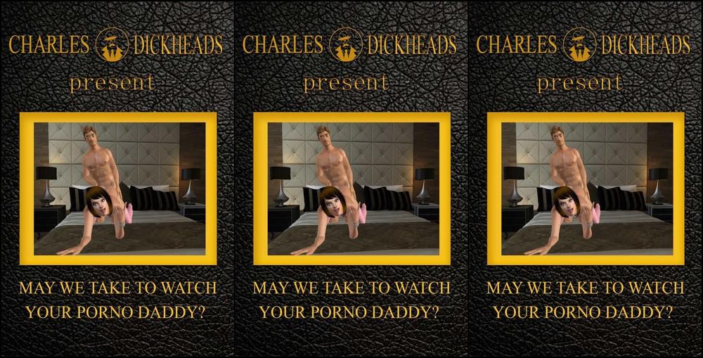 Sex, Threesome, 3D Animation, Incest Charles DICKHEADS May we take watch your porn, Daddy Mix