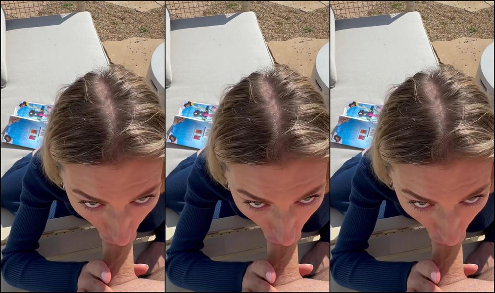 Halli N Lover Of Sucking Cock Outside