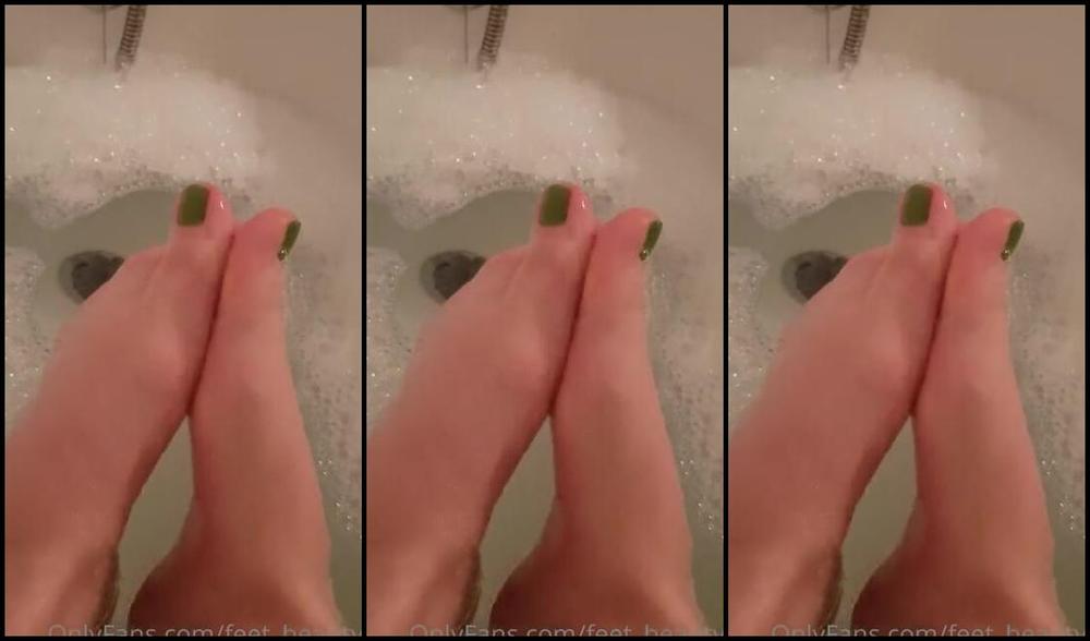 Feet Beautyx Nicknamed Feet Beautyx 07 04 2020 Onlyfans Video Bath Time Fun Wv