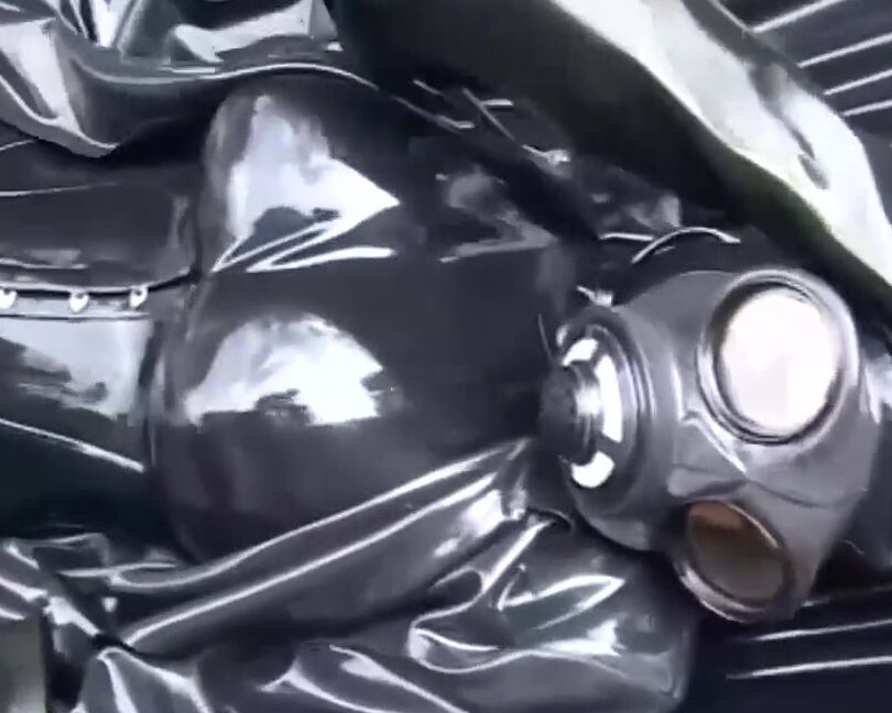 "Massage Rooms" Latex Mask, Latex Catsuit, Mask, Latex Gloves, Hammock, Rubber Suit, Latex Encasement, Rubber Doll, Gasmask, Masked, Masked Amateur, Heavy Rubber, Rubber, Latex Girl, Latex, Latex Fetish, Suggest Massage Rooms Latex girl full in black